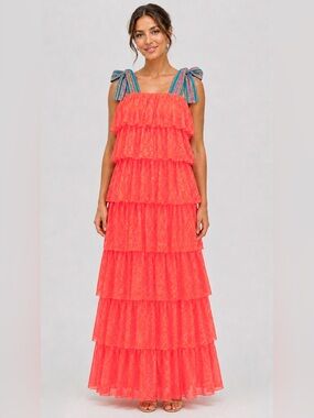 pitusa rainbow crochet maxi dress Pitusa | Dresses | Pitusa Crochet Dress Pastel Rainbow Maxi Standard Mlxl  29